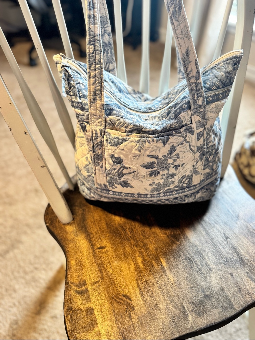 Vera Bradley Blue Toile